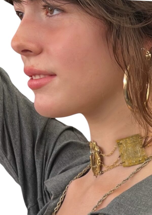 Victorian Panel Beryl Choker - Image 3